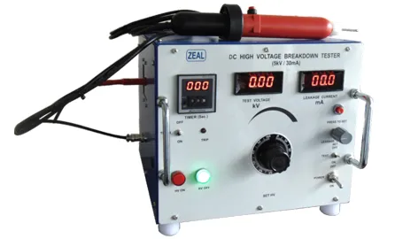 DC High Voltage Breakdown Tester