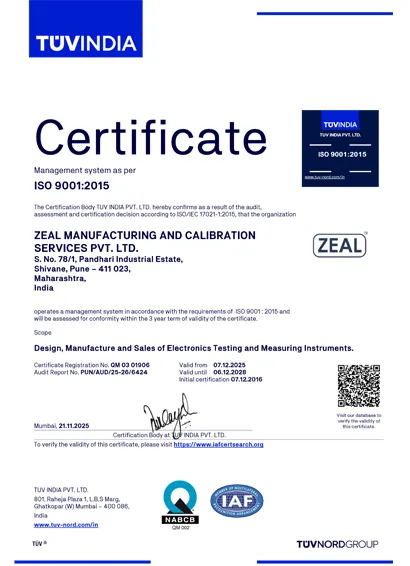 Zeal Manufacturing & Calibration Services