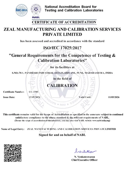 Zeal Manufacturing & Calibration Services